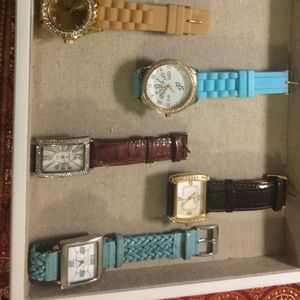 (8) Watches...All need batteries.